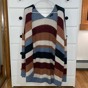Multicolored Knit American Eagle Cardigan, Size M